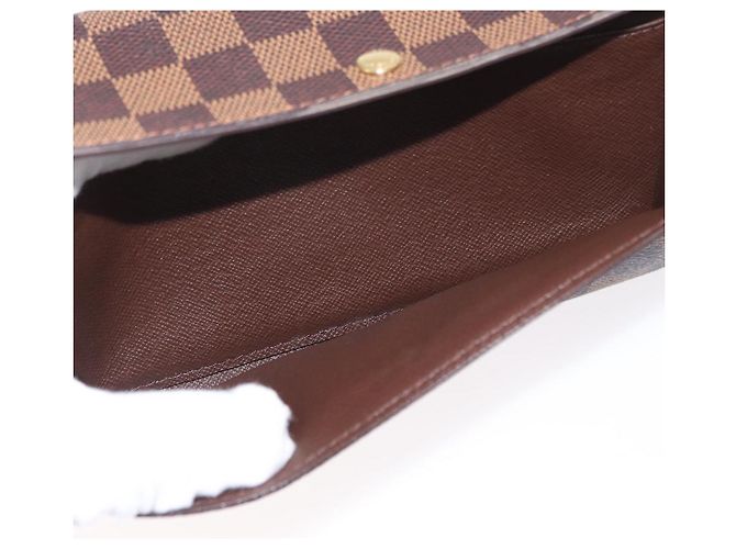 LOUIS VUITTON Sarah Langbörse Damier Ebene N60491 LV Auth 153662 - Ansicht 19