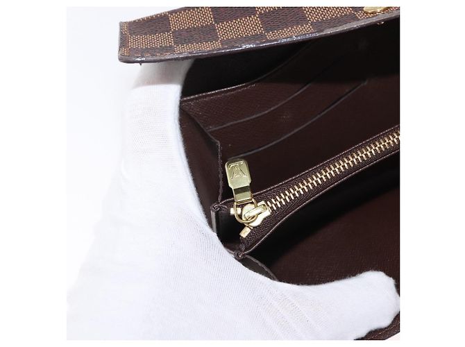 LOUIS VUITTON Sarah Langbörse Damier Ebene N60491 LV Auth 153662 - Ansicht 20