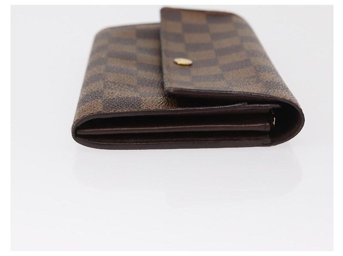 LOUIS VUITTON Sarah Langbörse Damier Ebene N60491 LV Auth 153662 - Ansicht 3