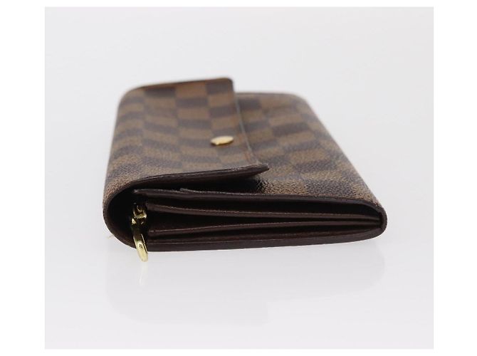 LOUIS VUITTON Sarah Langbörse Damier Ebene N60491 LV Auth 153662 - Ansicht 4