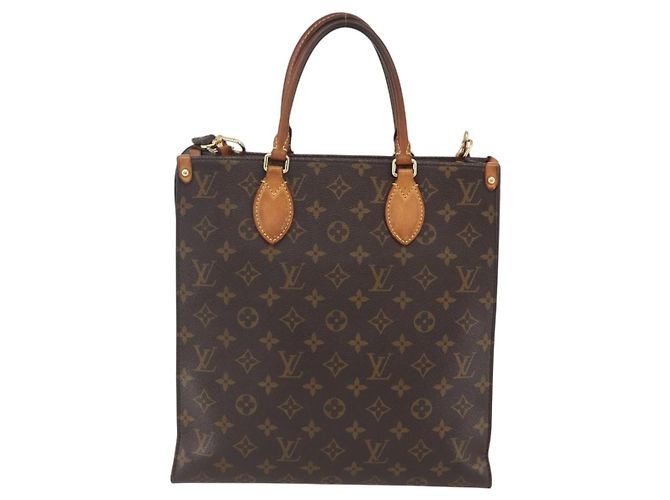 LOUIS VUITTON Monogram Sac Plat PM Handtasche M51140 LV Auth 156344 Monogramm - Ansicht 3