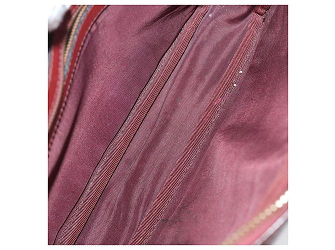 Cartier Borsa a Spalla Must Line in Pelle 4 Set Bordeaux Auth ki6207 Bordò - vista 13