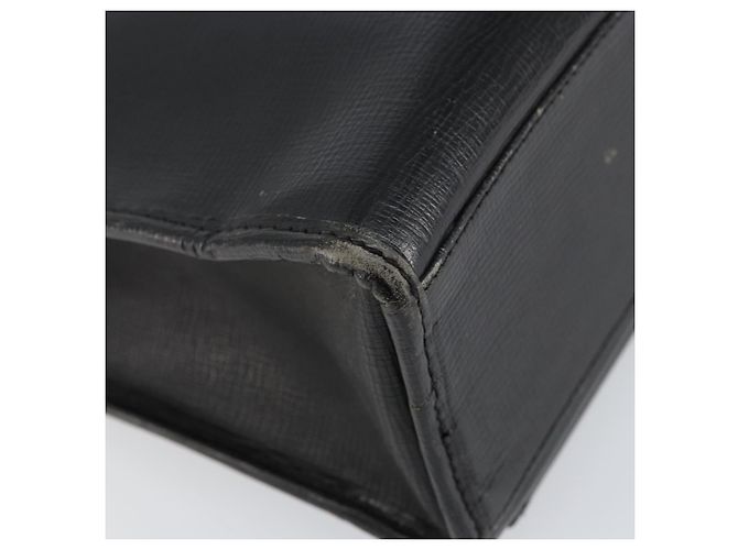 Céline Borsa a mano CELINE in pelle nera e oro Auth 154528 Nero D'oro - vista 17
