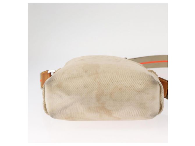 LOUIS VUITTON Borsa Weatherly LV Cup Damier Geant Bianca M80637 LV Auth 151732 Bianco - vista 5