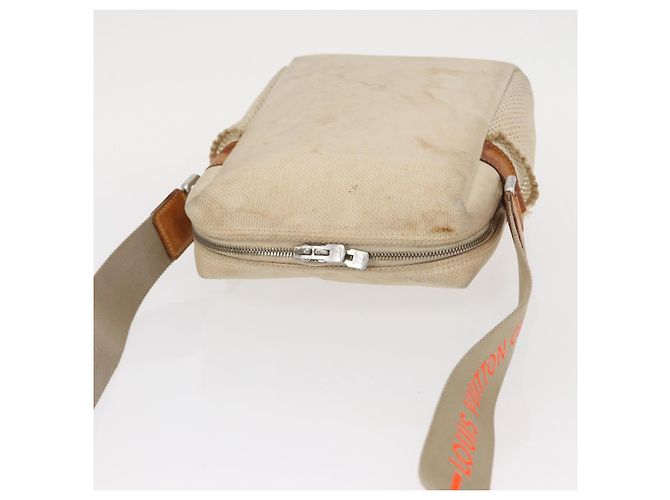 LOUIS VUITTON Borsa Weatherly LV Cup Damier Geant Bianca M80637 LV Auth 151732 Bianco - vista 6