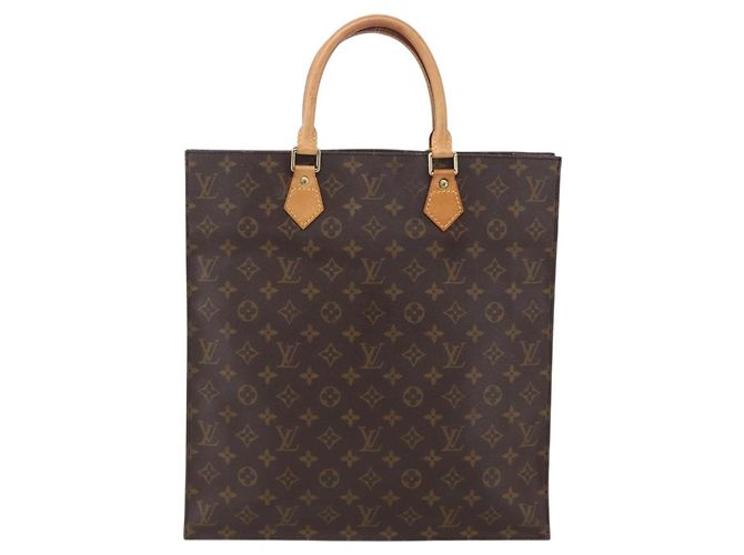 LOUIS VUITTON Borsa Sac Plat Monogram M51140 LV Auth 154802 Monogramma - vista 13