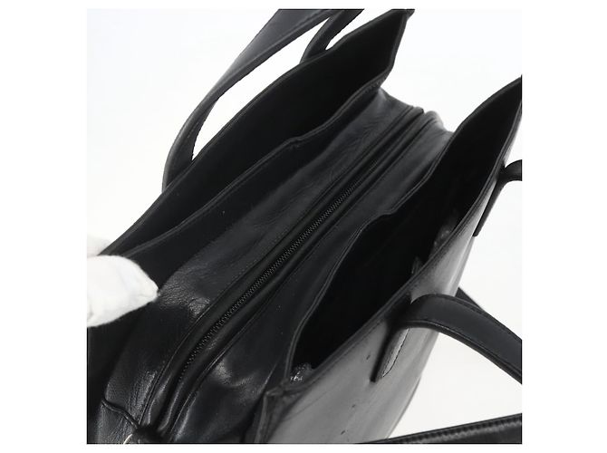 Borsa LOEWE in pelle 2 in 1 nera argento autentica 151766 Nero - vista 6