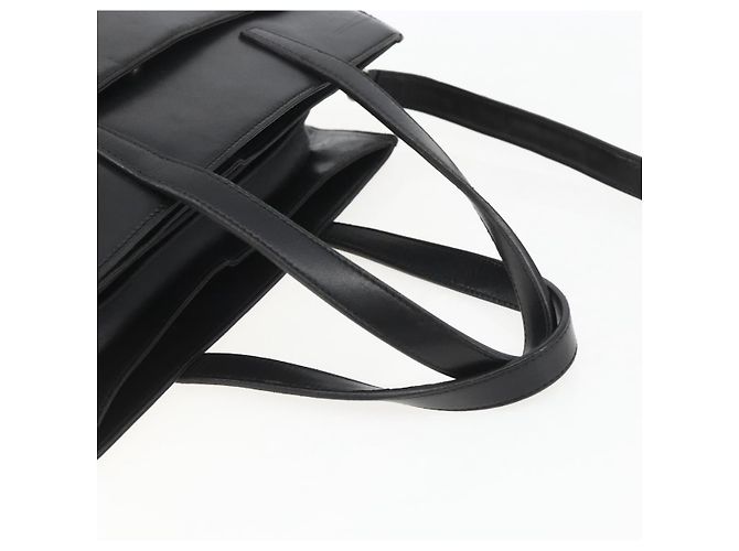 Borsa LOEWE in pelle 2 in 1 nera argento autentica 151766 Nero - vista 7