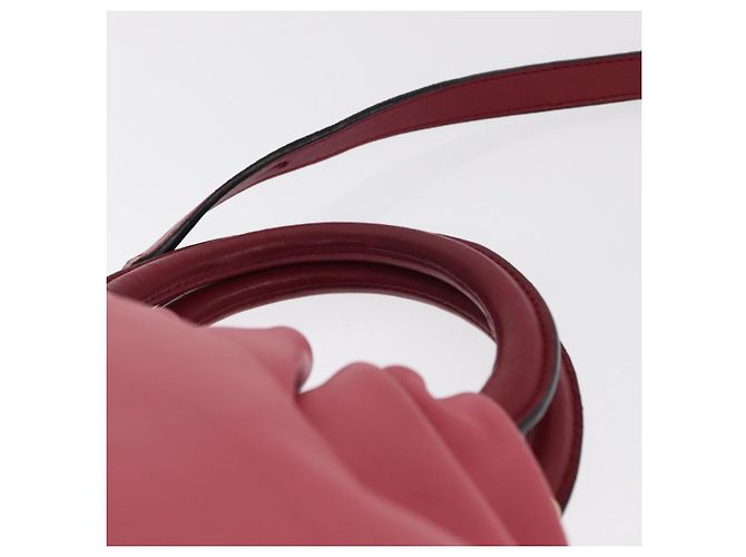 Borsa a mano LOEWE Bounce in pelle 2 in 1 Rosa Oro Auth 156019 D'oro - vista 8