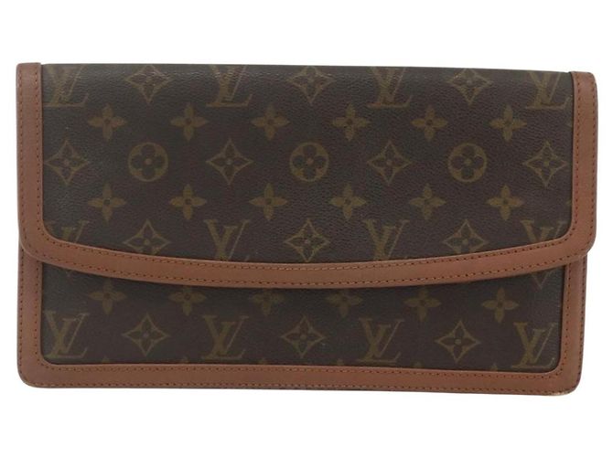 LOUIS VUITTON Pochette Dam GM Monogram Borsa Clutch M51810 LV Auth ka560 Monogramma - vista 13