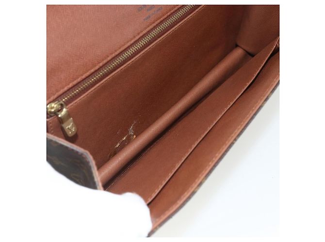 LOUIS VUITTON Pochette Dam GM Monogram Borsa Clutch M51810 LV Auth ka560 Monogramma - vista 9