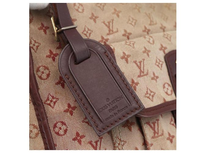 LOUIS VUITTON Mini Besace Monogram Mary Kate Borsa a Spalla Rossa M92321 Auth 155914 Rosso - vista 10