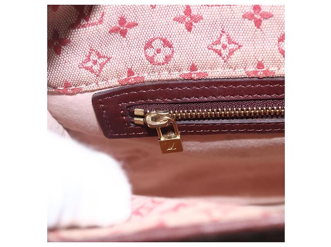 LOUIS VUITTON Mini Besace Monogram Mary Kate Borsa a Spalla Rossa M92321 Auth 155914 Rosso - vista 18