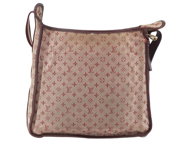 LOUIS VUITTON Mini Besace Monogram Mary Kate Borsa a Spalla Rossa M92321 Auth 155914 Rosso - vista 2