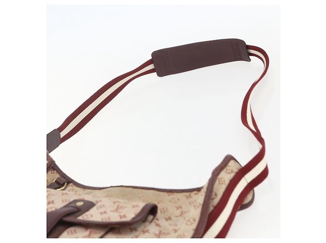 LOUIS VUITTON Mini Besace Monogram Mary Kate Borsa a Spalla Rossa M92321 Auth 155914 Rosso - vista 8