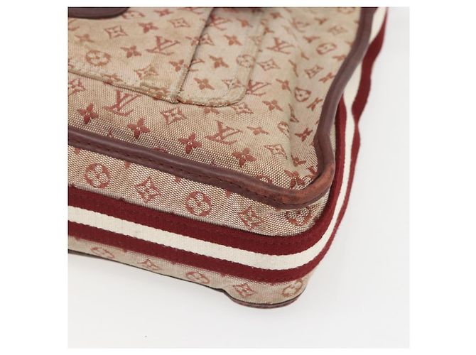 LOUIS VUITTON Mini Besace Monogram Mary Kate Borsa a Spalla Rossa M92321 Auth 155914 Rosso - vista 9
