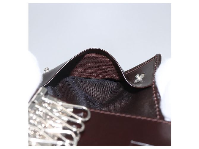FENDI Zucca Canvas Key Case Brown Black Auth am9981V - view 10