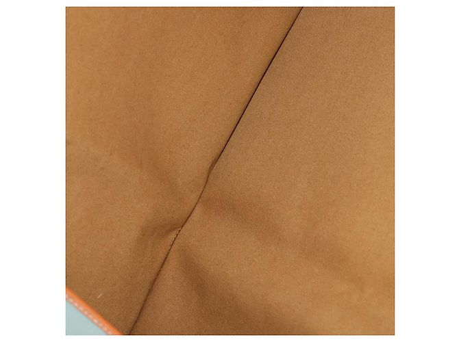 Capa de roupa em couro Valentino verde e dourado Auth bs31394 - vista 23