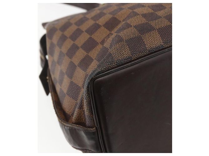 LOUIS VUITTON Borsa Tote Chelsea Damier Ebene N51119 LV Auth BA8579 - vista 18