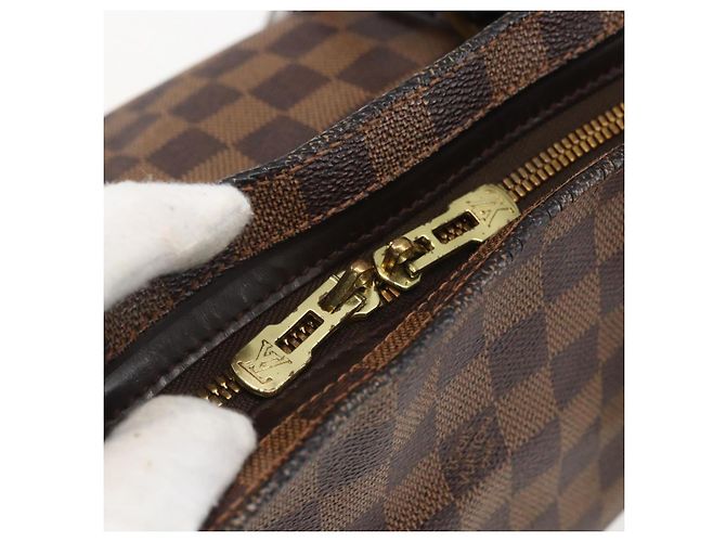 LOUIS VUITTON Borsa Tote Chelsea Damier Ebene N51119 LV Auth BA8579 - vista 20