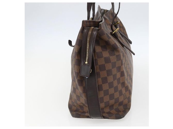 LOUIS VUITTON Borsa Tote Chelsea Damier Ebene N51119 LV Auth BA8579 - vista 3