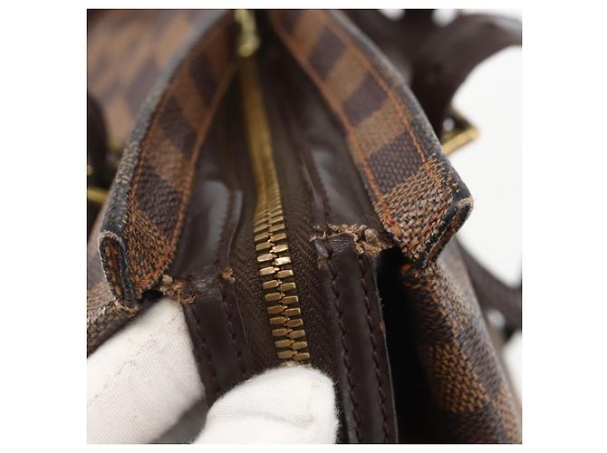LOUIS VUITTON Borsa Tote Chelsea Damier Ebene N51119 LV Auth BA8579 - vista 8