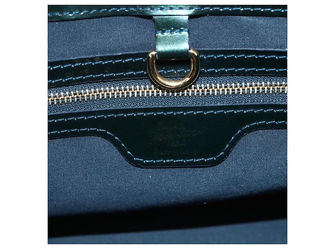 LOUIS VUITTON Borsa Wilshire PM Monogram Vernis Blu Infini M91451 LV Auth 155900 - vista 10