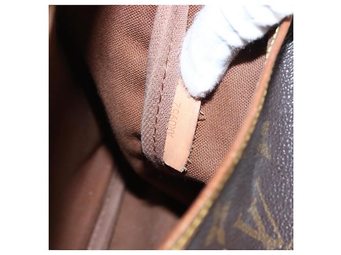 LOUIS VUITTON Borsa a Spalla Monogram Saumur 35 M42254 LV Auth ka706 Monogramma - vista 12