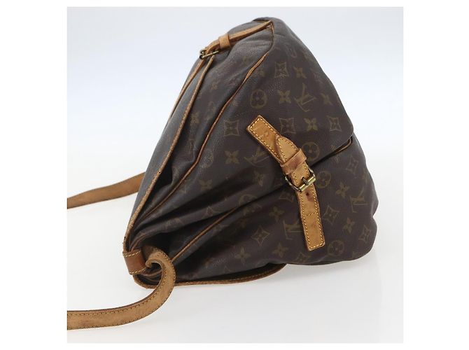 LOUIS VUITTON Borsa a Spalla Monogram Saumur 35 M42254 LV Auth ka706 Monogramma - vista 3