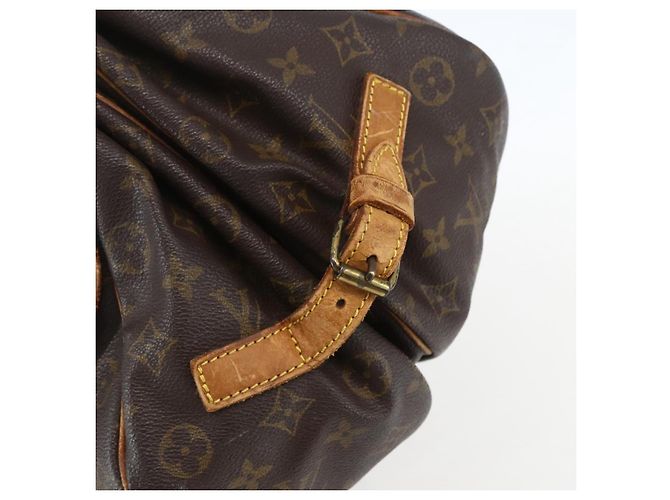 LOUIS VUITTON Borsa a Spalla Monogram Saumur 35 M42254 LV Auth ka706 Monogramma - vista 9