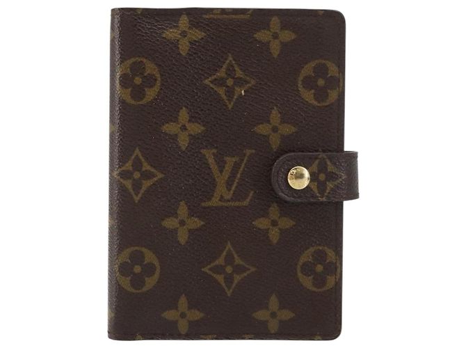 LOUIS VUITTON Monogram Agenda PM Day Planner Cover R20005 LV Auth bs31606 - view 13