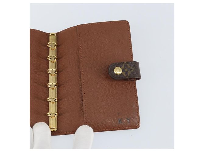 LOUIS VUITTON Monogram Agenda PM Day Planner Cover R20005 LV Auth bs31606 - view 19