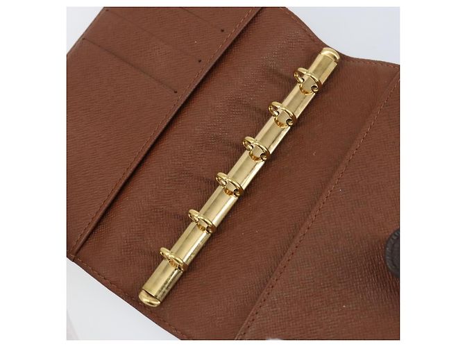 LOUIS VUITTON Monogram Agenda PM Day Planner Cover R20005 LV Auth bs31606 - view 9