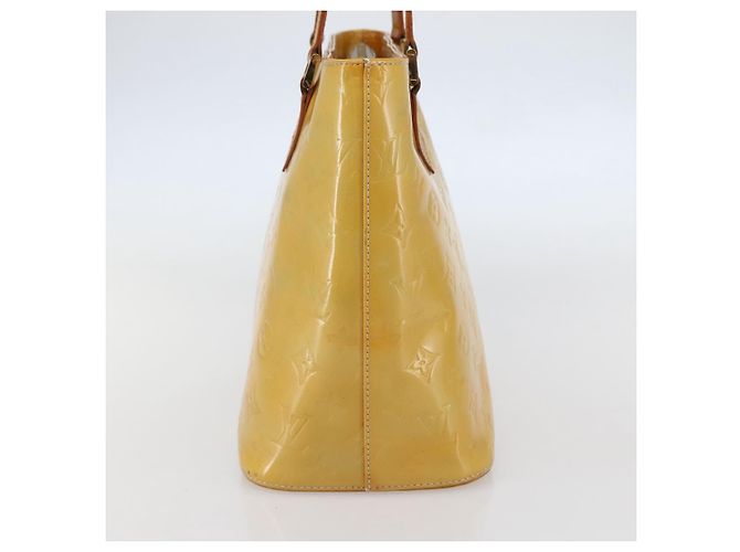 LOUIS VUITTON Borsa a Mano Houston Monogram Vernis Grigio M91053 LV Auth gh955 - vista 3