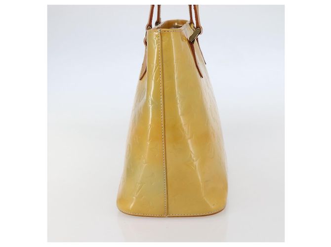 LOUIS VUITTON Borsa a Mano Houston Monogram Vernis Grigio M91053 LV Auth gh955 - vista 4