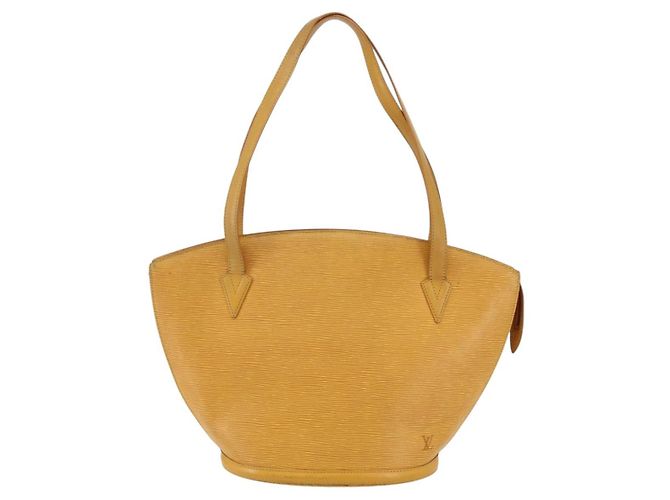 LOUIS VUITTON Borsa a Spalla Saint Jacques Epi Gialla M52269 Auth 144909 Giallo - vista 13
