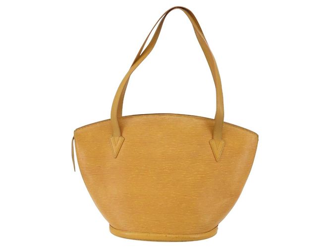 LOUIS VUITTON Borsa a Spalla Saint Jacques Epi Gialla M52269 Auth 144909 Giallo - vista 2