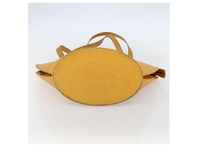 LOUIS VUITTON Borsa a Spalla Saint Jacques Epi Gialla M52269 Auth 144909 Giallo - vista 5
