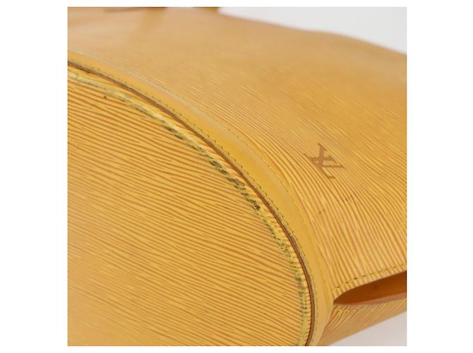 LOUIS VUITTON Borsa a Spalla Saint Jacques Epi Gialla M52269 Auth 144909 Giallo - vista 9