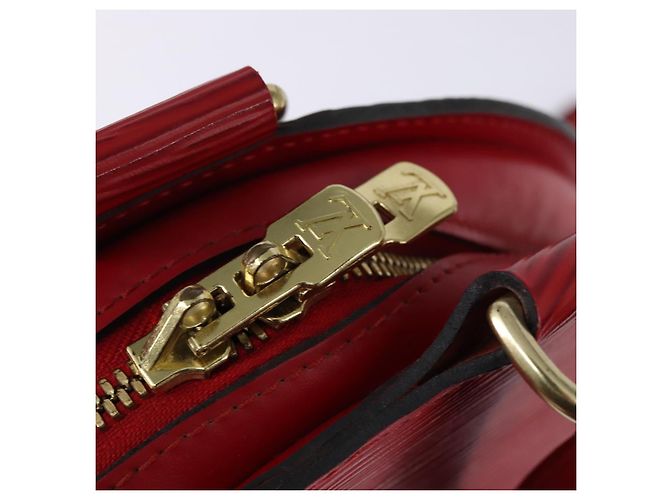 LOUIS VUITTON Zaino Epi Mabillon Rosso Castigliano M52237 LV Auth 143945 - vista 17