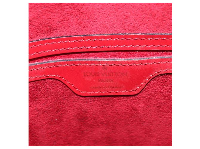 LOUIS VUITTON Zaino Epi Mabillon Rosso Castigliano M52237 LV Auth 143945 - vista 18