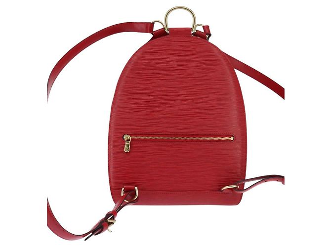 LOUIS VUITTON Zaino Epi Mabillon Rosso Castigliano M52237 LV Auth 143945 - vista 2