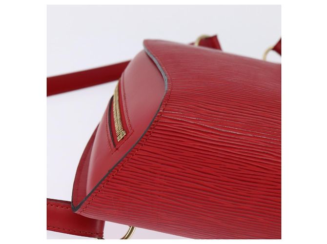 LOUIS VUITTON Zaino Epi Mabillon Rosso Castigliano M52237 LV Auth 143945 - vista 9