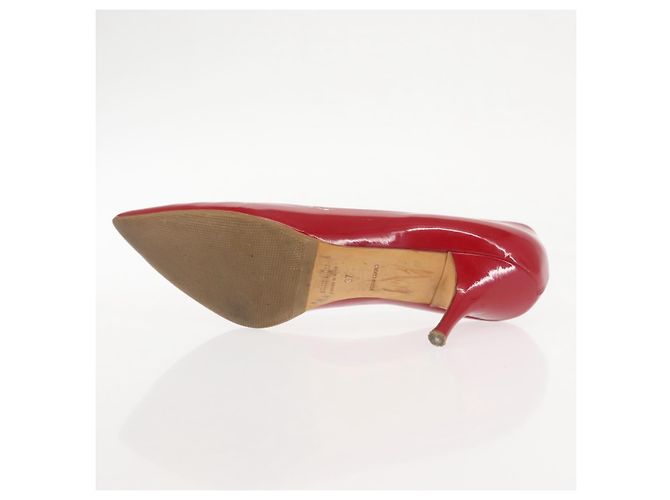 Miu Miu High Heels Lackleder Rot Auth ti3462 - Ansicht 26