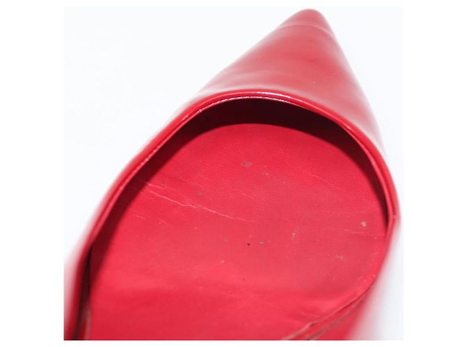 Miu Miu High Heels Lackleder Rot Auth ti3462 - Ansicht 36