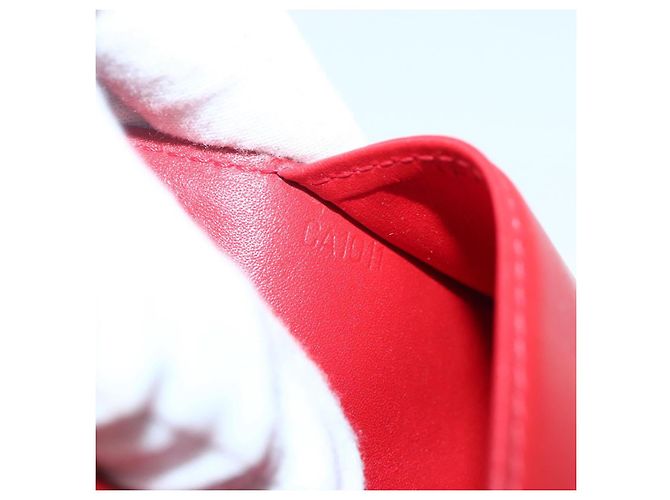 LOUIS VUITTON Cubierta de Planificador PM Monogram Vernis Roja R21003 Auth 145054 - vista 12
