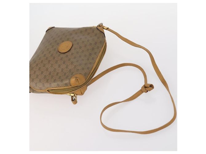 Gucci Bolso de Hombro Micro GG Supreme de Lona y Cuero 4Set Negro Beige Auth gh1007 - vista 10