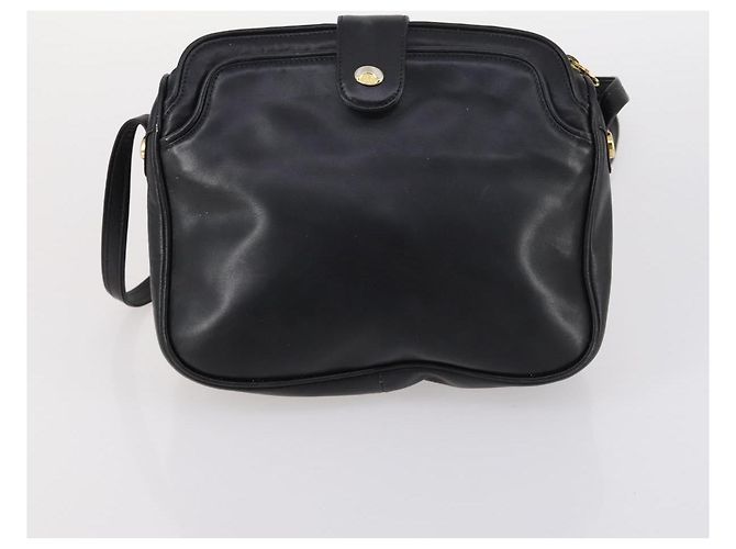 Gucci Bolso de Hombro Micro GG Supreme de Lona y Cuero 4Set Negro Beige Auth gh1007 - vista 13