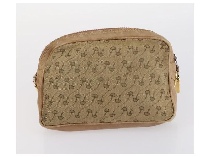 Gucci Bolso de Hombro Micro GG Supreme de Lona y Cuero 4Set Negro Beige Auth gh1007 - vista 19
