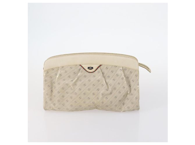 Gucci Bolso de Hombro Micro GG Supreme de Lona y Cuero 4Set Negro Beige Auth gh1007 - vista 2